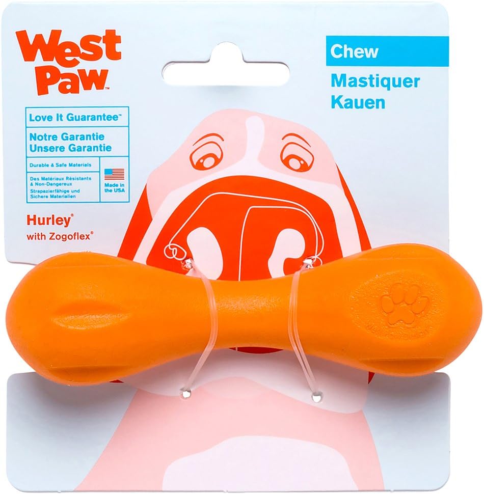 WEST PAW Zogoflex Hurley Dog Bone Chew Toy